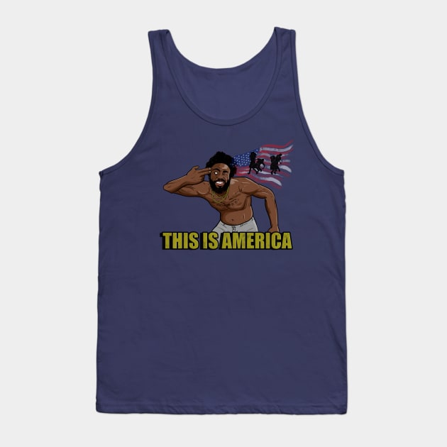 AmericaLands Tank Top by MarianoSan